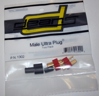 Picture of Deans Male Ultra Plug 2 Pack 1302