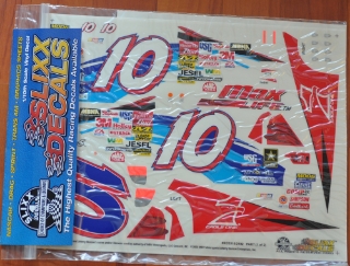 Picture of Slixx Decals Part-RC0310/2192 2003 #10 Johnny Benson (Valvoline) 1/10th