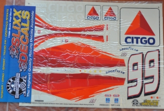 Picture of Slixx Decals Part-RC0399/2214 2003 #99 Jeff Burton (Citgo) 1/10th