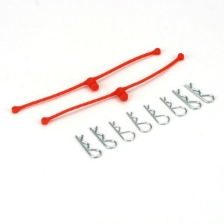 Picture of Du-Bro 2248 Red Body Klip Retainer (2-Pack)