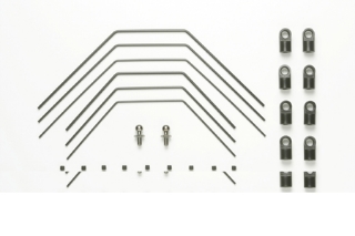 Picture of Tamiya TA05 Stablizer Set (Black) F/R (49383) 4950344493838