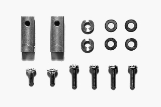 Picture of Tamiya 53596 Aluminum Servo Stays (Short)