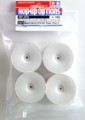 Picture of Tamiya (#53473) Medium-Narrow White Dish Wheels (Offset+2)