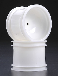 Picture of Traxxas Dyeable 2.2" Front Truck Wheel White (2) 1974