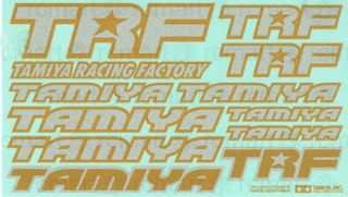 Picture of Tamiya (#49239) TRF Sticker B (Gold/Silver)