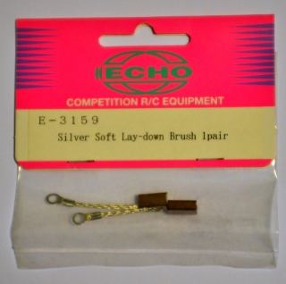Picture of Echo Silver Soft Lay-Down Brushes E-3159