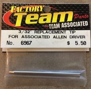 Picture of Team Associated 6967 3/32" Replacement Tip for Associated Allen Driver