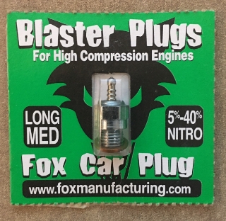 Picture of Blaster Plugs Long Medium Fox Car Plug