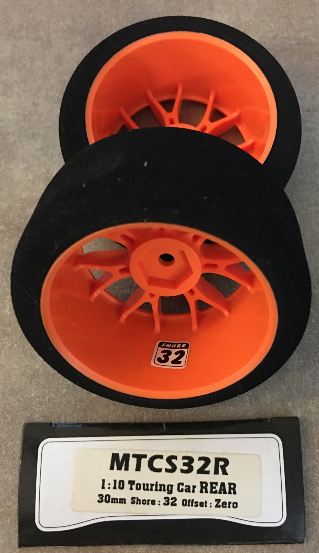 GoRC Canada. GQ Racing Tyres MTCS32R 110 Touring Car Rear 30mm Shore