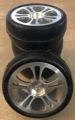 Picture of Pro Line Racing Low Profile Sedan Slick Soft Tire 1.9x1.05 with Inserts Vintage Rc 1089S3 on Aluminum 5 Spoke Wheels